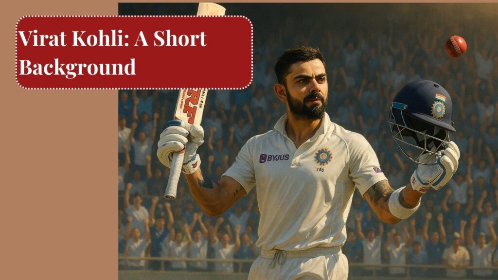 Virat Kohli total centuries in all format – Young Kohli beginning his cricket journey with passion and determination