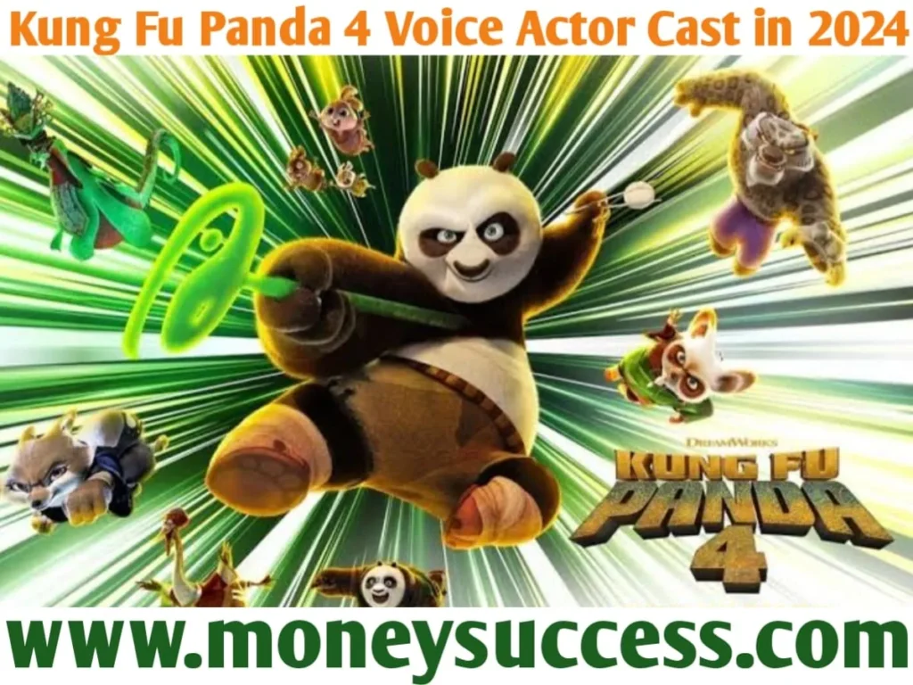 Kung Fu Panda 4 Voice Actor Cast in 2024