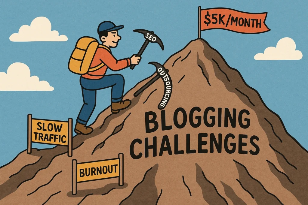 Overcoming blogging challenges: How Moneysucess.com scaled to $5k/month